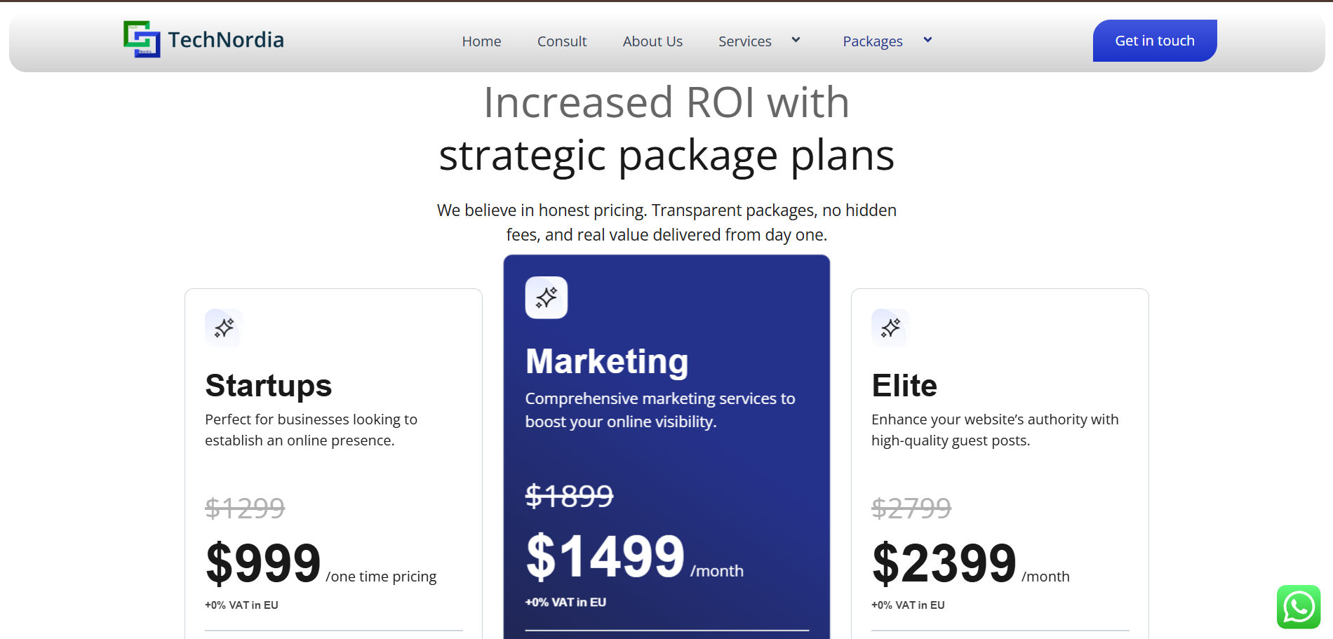 technordia packages