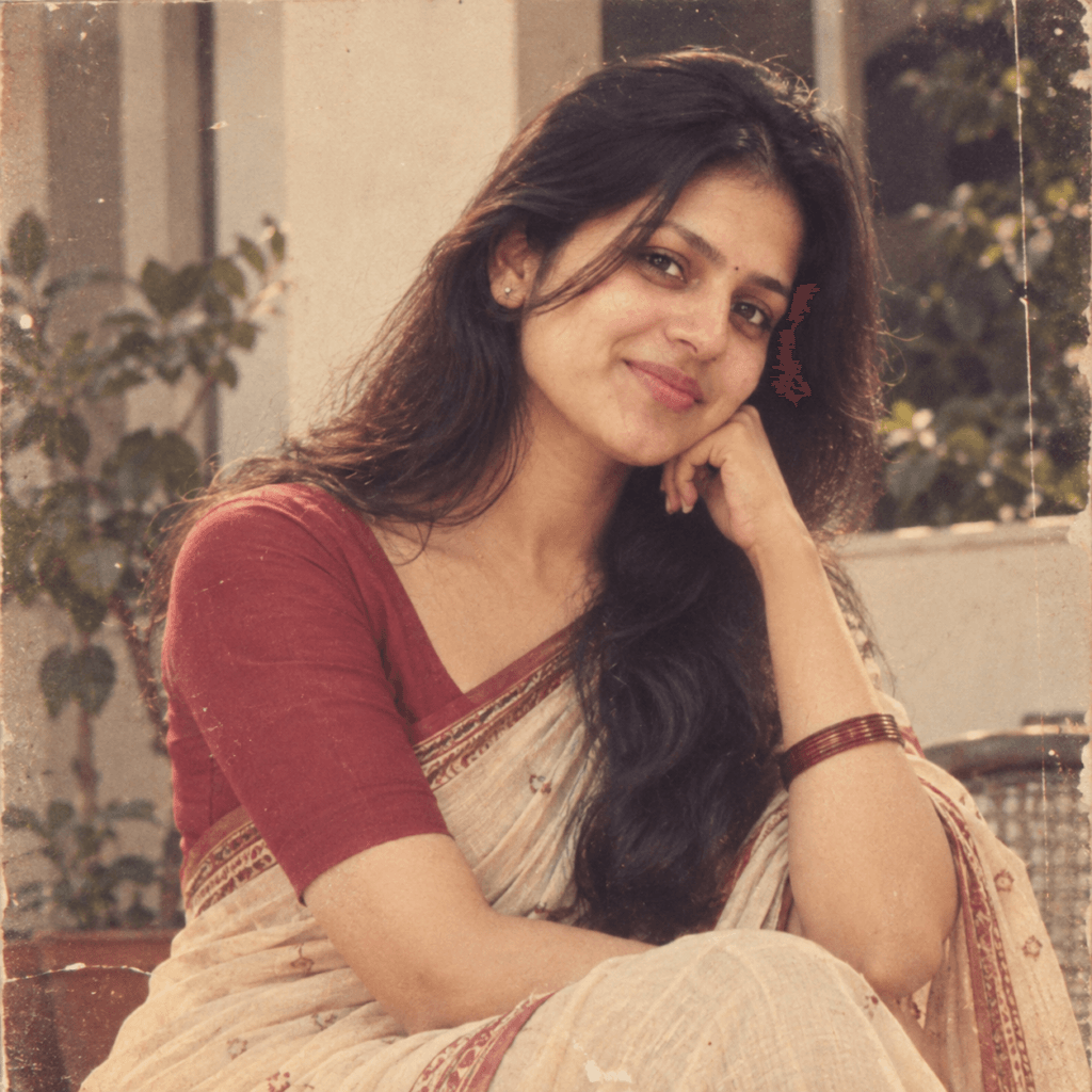 Bollywood Photo Transformation girl image
