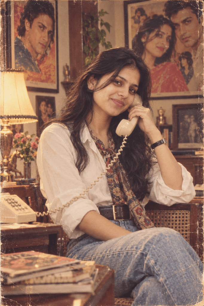 Bollywood Retro Look Girl On Call